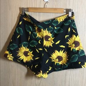 Sunflower Short Swimsuit Bottoms